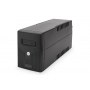 Digitus | Line-Interactive UPS | Line-Interactive UPS DN-170063, 600VA, 360W, 1x 12V/7Ah battery, 2x CEE 7/7 outlet, 2x RJ-11, 1 - 2